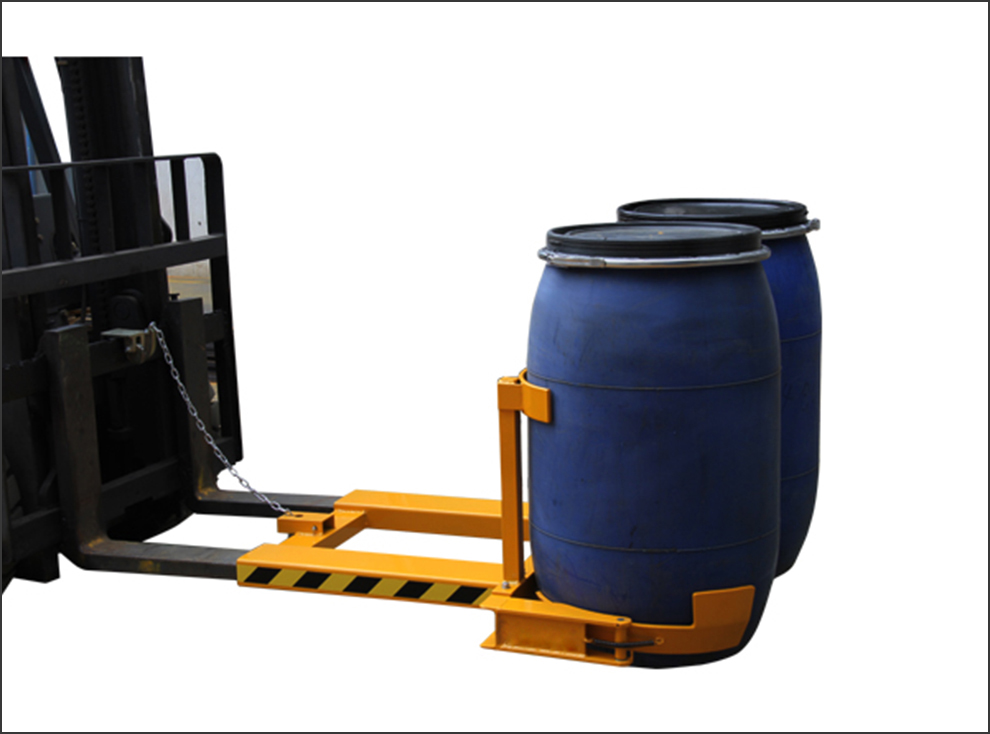 DG400 forklift mounted drum grab